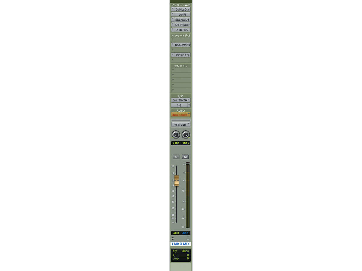 SOUNDTOYS Devil-Loc、AVID Lo-Fi、SOLID STATE LOGIC Drumstrip、SONNOX Oxford Inflator、UNIVER SAL AUDIO UADのAmpex ATR-102
