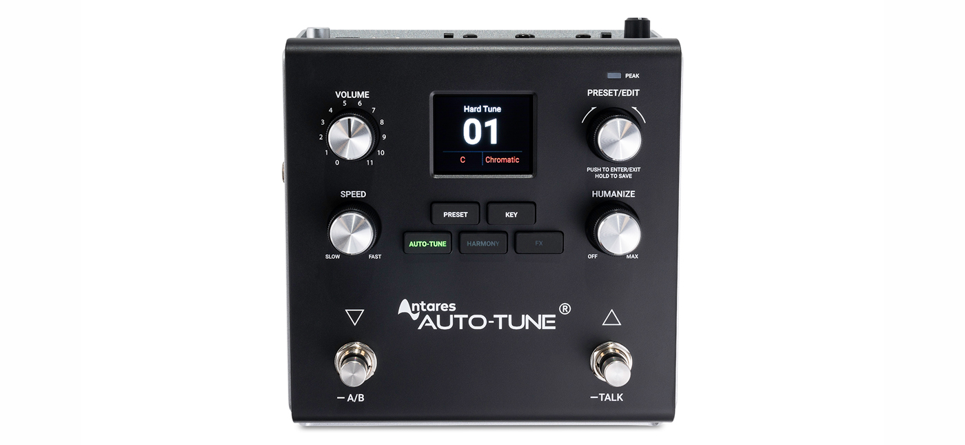 ケロケロボイスも自由自在！Antares AUTO-TUNE搭載のボーカル