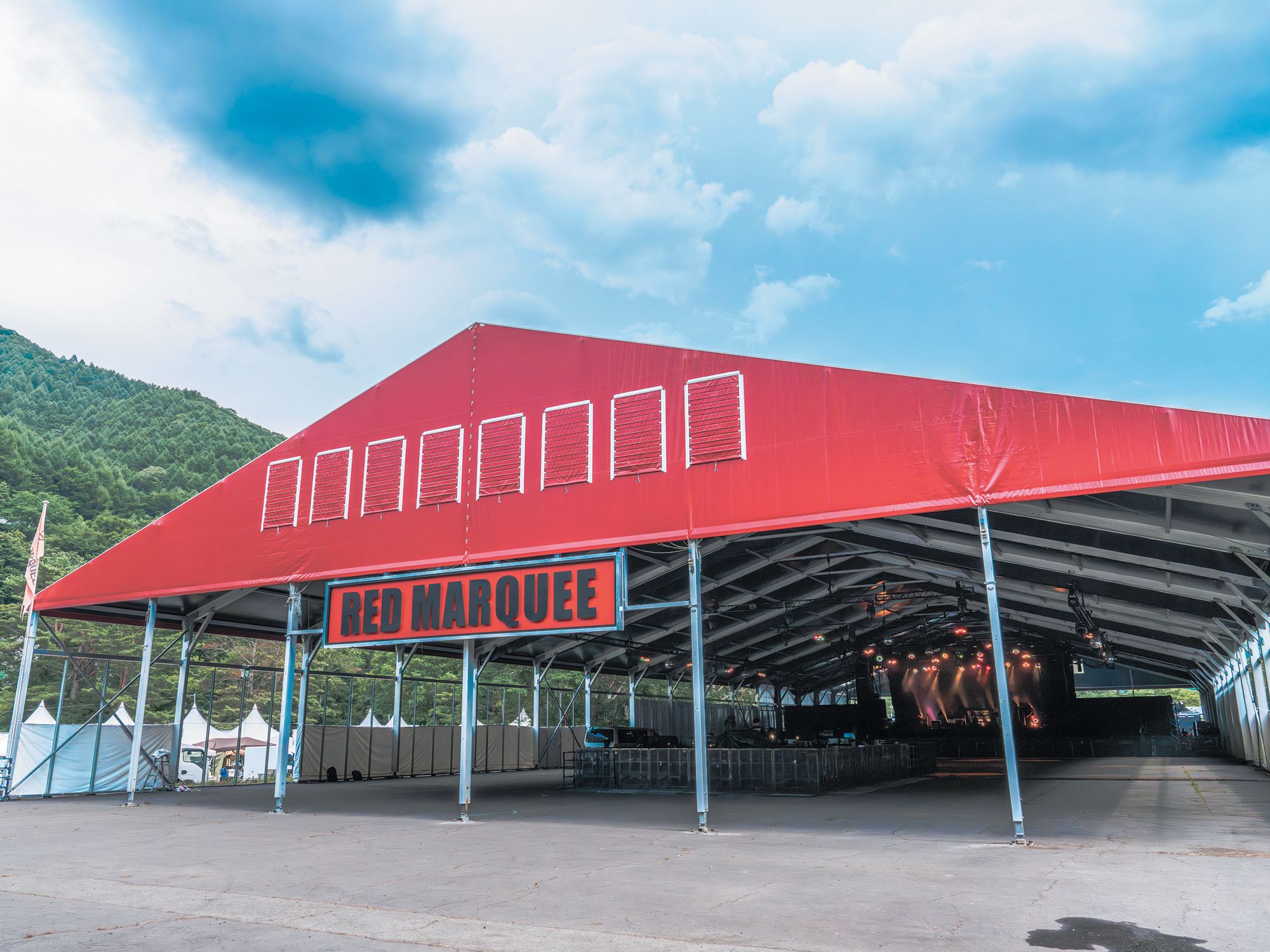 フジロック2025：RED MARQUEEのPAシステムが実現する音質向上