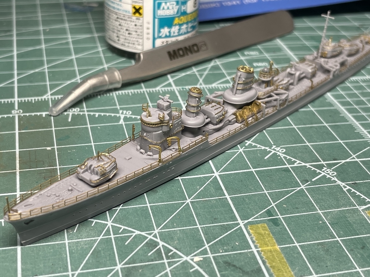 1/700 駆逐艦 響 製作#03 - ソウテツのおもちゃ箱