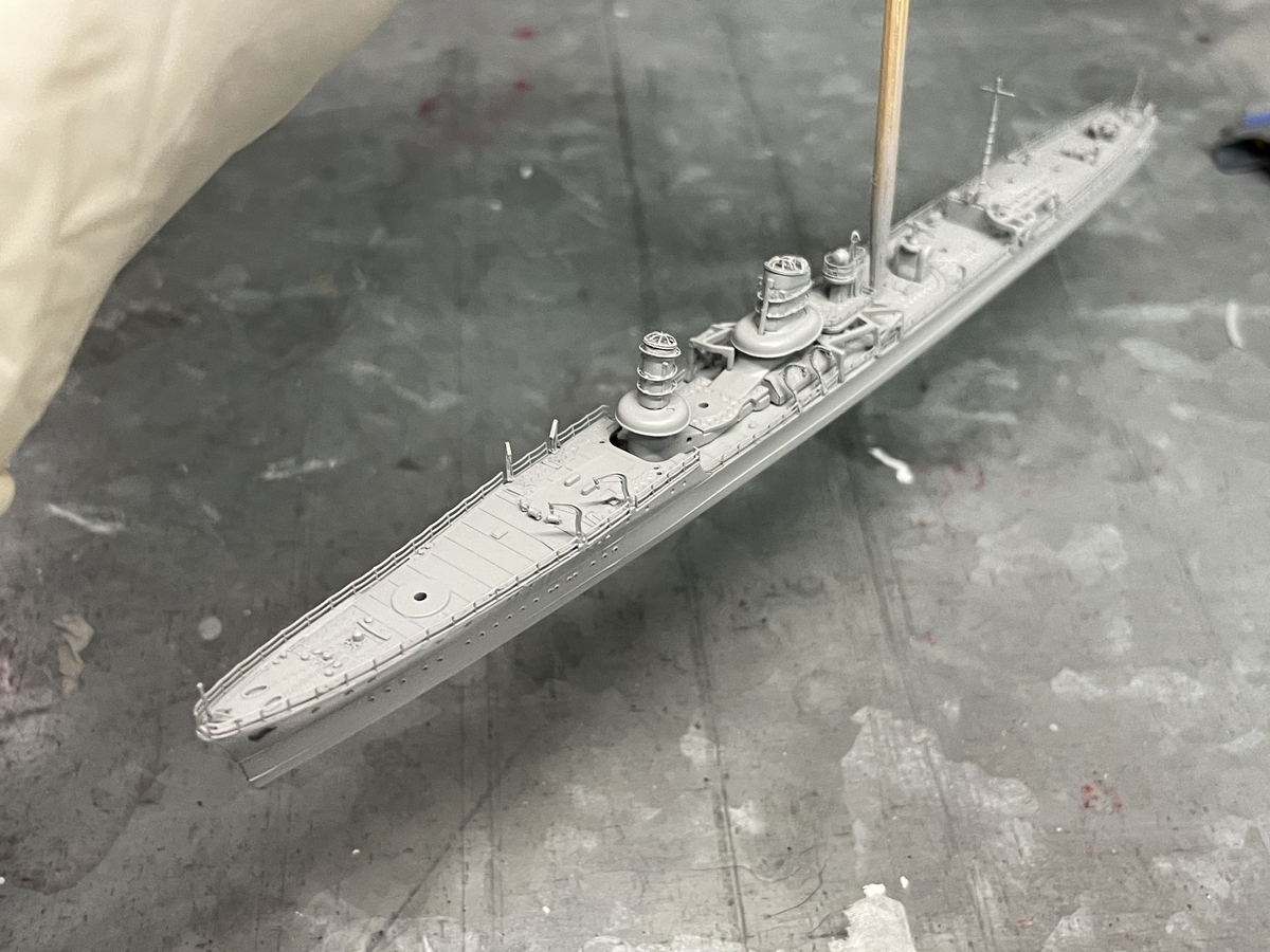 1/700 駆逐艦 響 製作#03 - ソウテツのおもちゃ箱