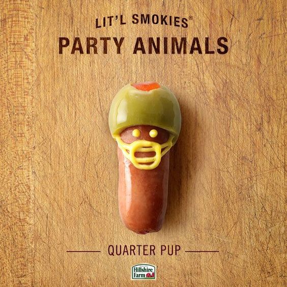 ウインナーの飾り切り・アメフト