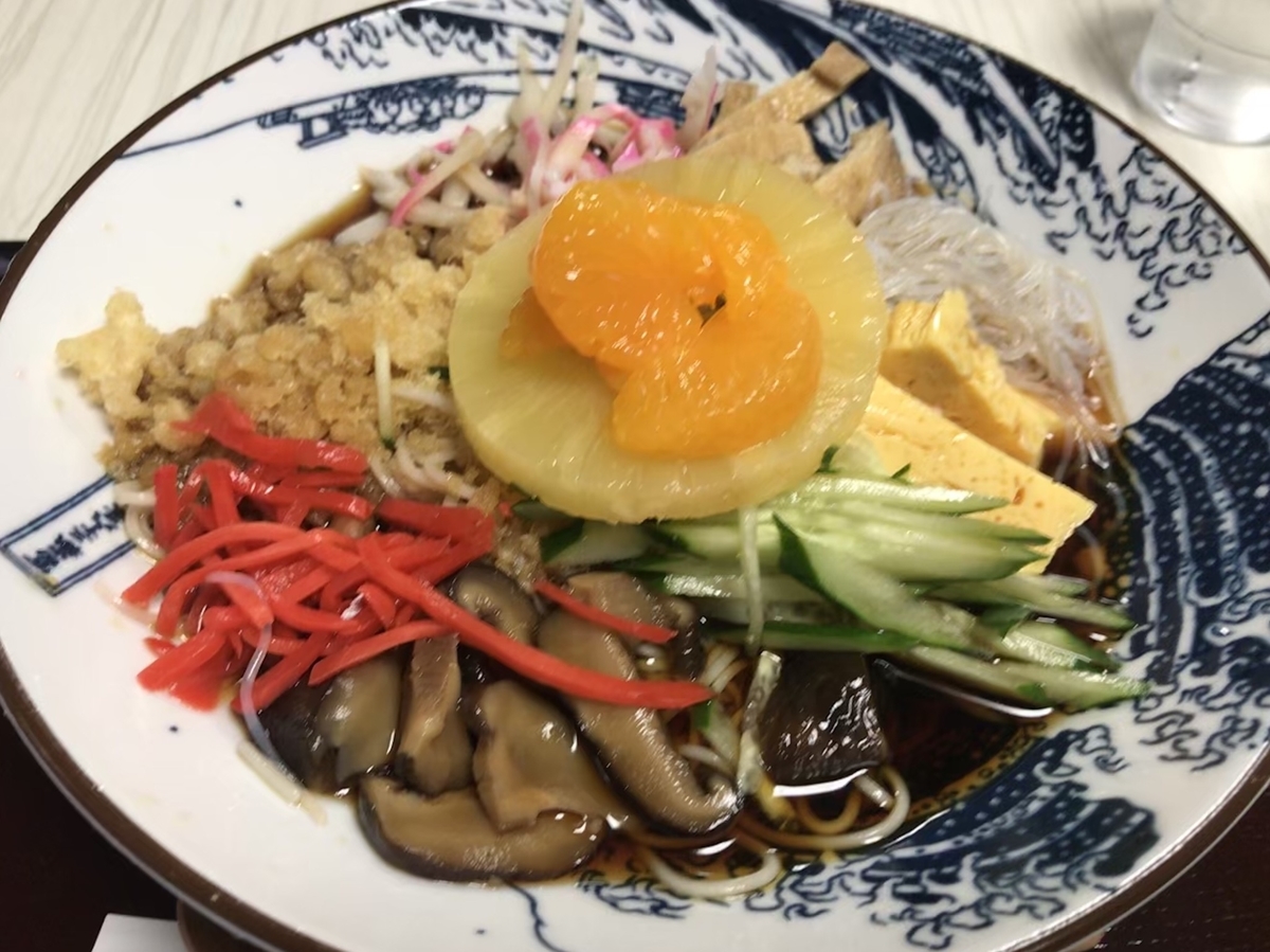 麺喰らう その 118 冷やしむじなそば 今日も 来て しまった