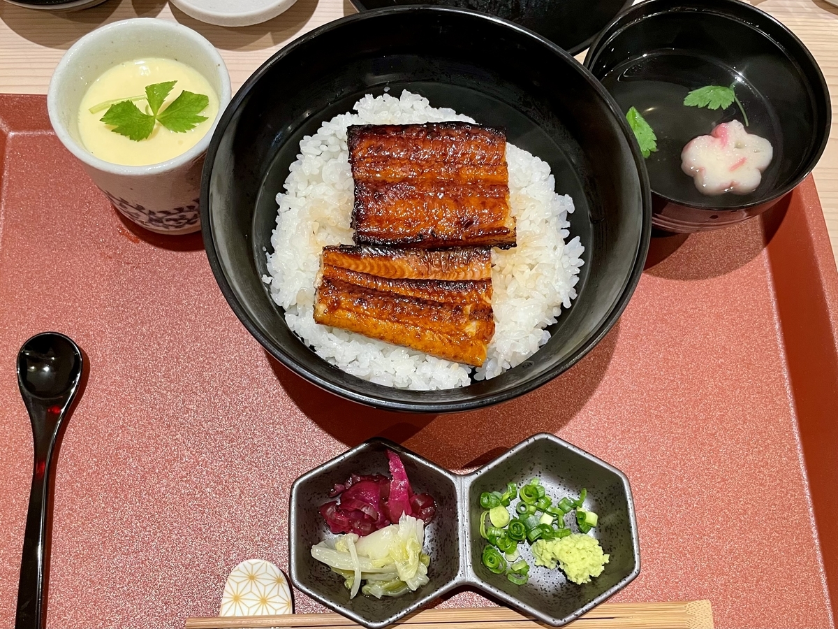 定食春秋(その 485)うな丼定食 - 今日も 来て しまった