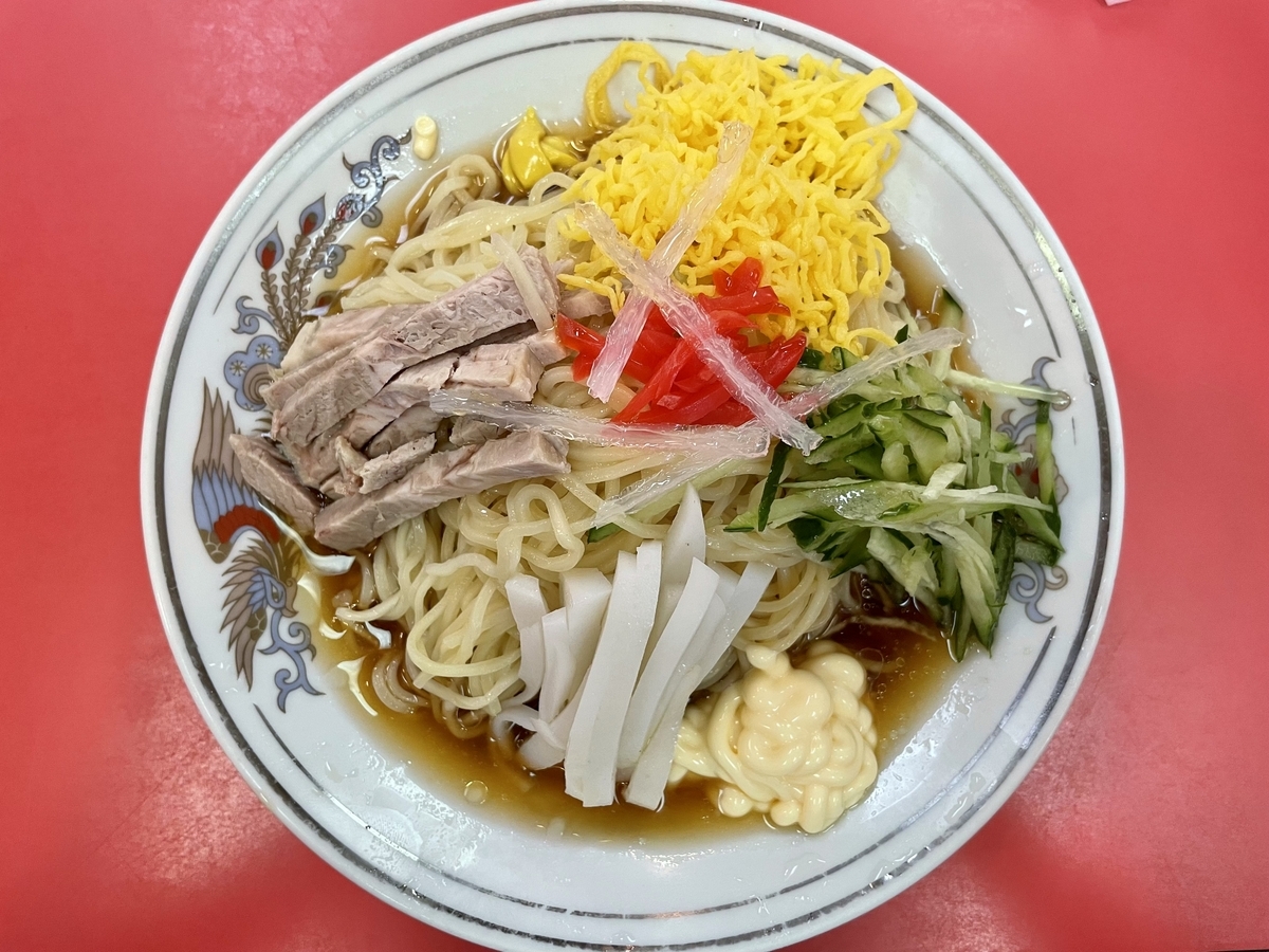 麺喰らう（その 945）冷やし中華 - 今日も 来て しまった