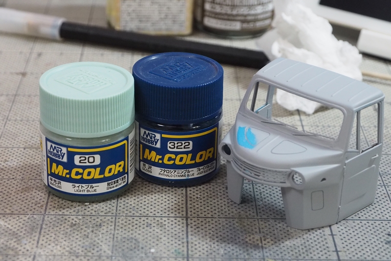 1/32 ダイハツオート三輪 #08 - soft模型blog