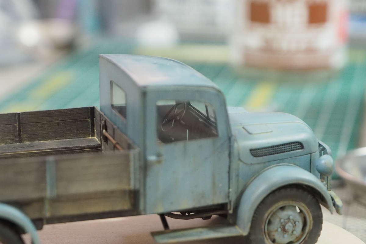 1/48 ドイツ シュタイヤー1500A改造 完成！ ＃07 - soft模型blog