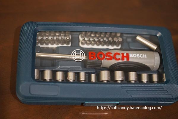 DIY・パソコン組み立て・自転車工具におすすめ。BOSCH (ボッシュ スピード出荷 工具セット ラチェットなど DIY 自転車 車 工具/メンテナンス