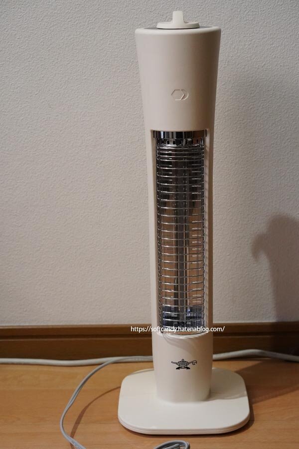 アラジン電気ストーブの暖房効率 グラファイトヒーター