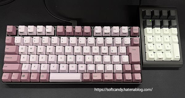 キーの見にくさを解消東プレREALFORCE RC1 キーボード 対応 キー