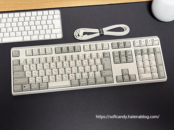 東プレ REALFORCE R4 アイボリー購入レポート - softcandy's blog