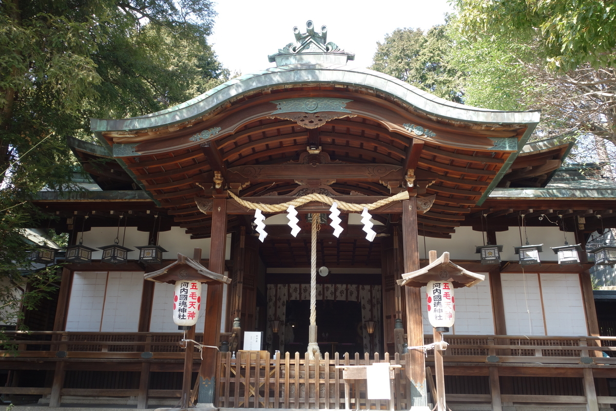 旧ハンター住宅 河内国魂神社 - sogensyookuのブログ