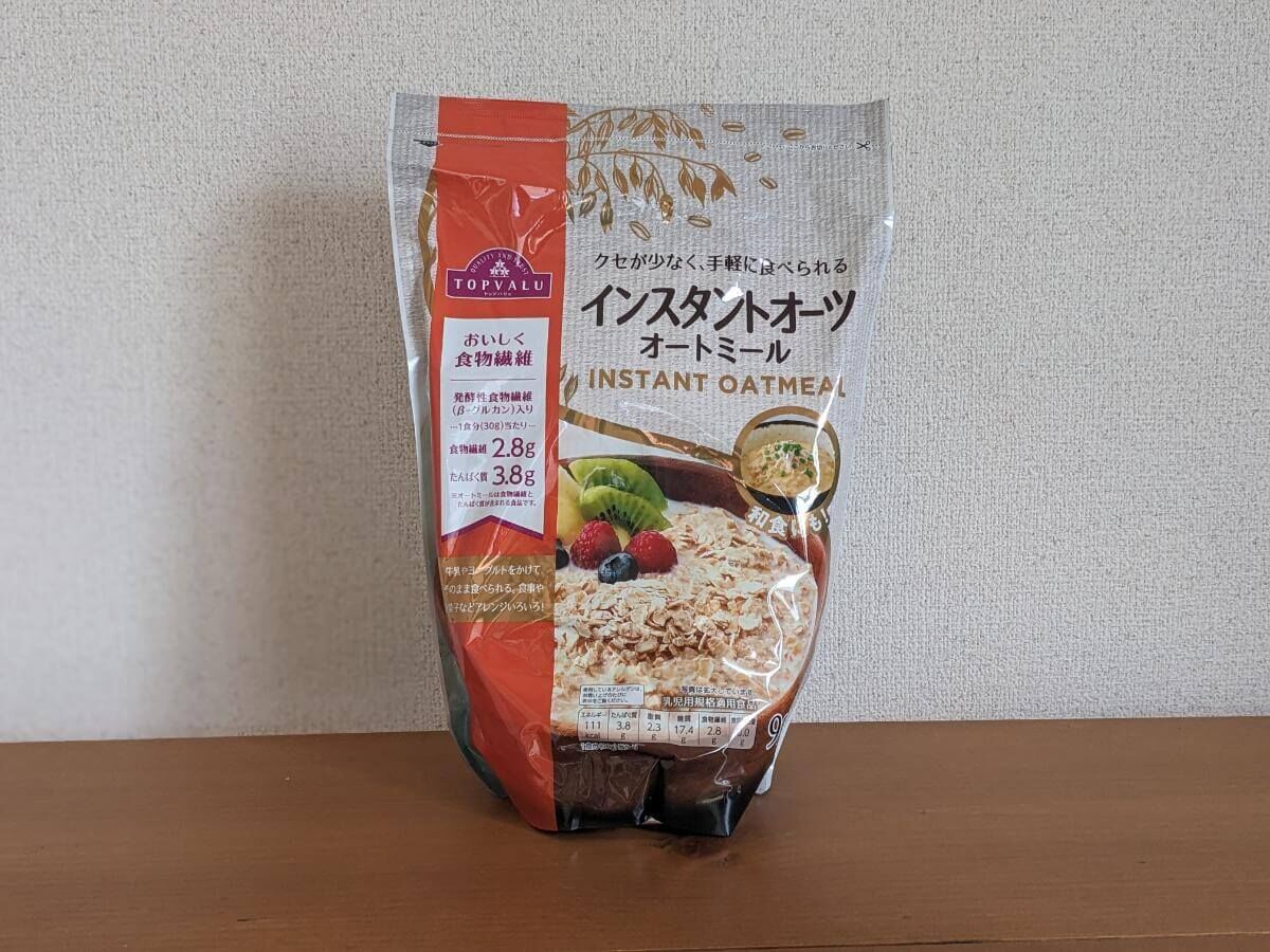 トップバリュのオートミールの画像