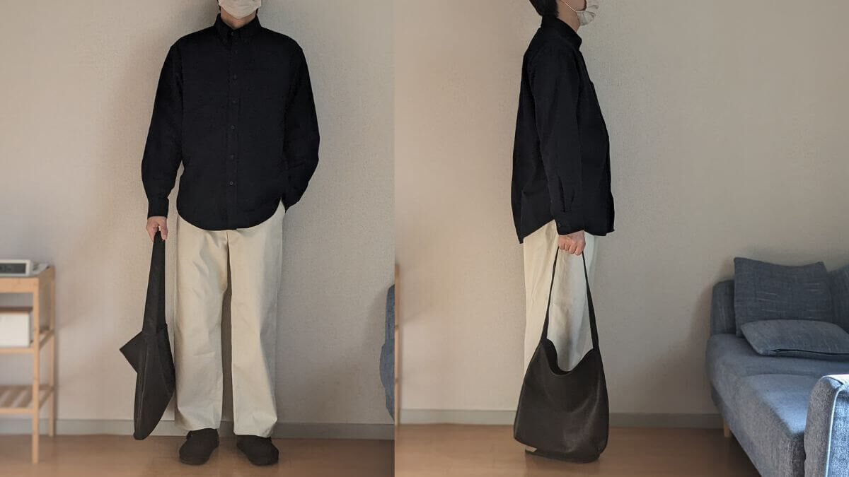 Mr.Olive E.O.Iのレザートートバッグをレビュー。小さめサイズで高級感