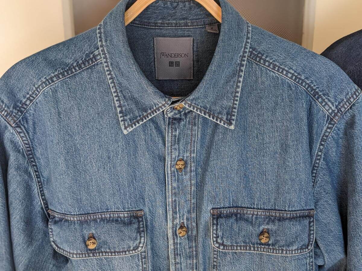 ユニクロ&JWアンダーソン25春夏 デニムシャツをレビュー！汎用性がある