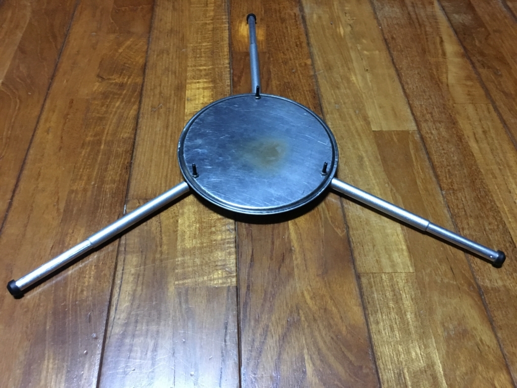 コンパクトなCB缶ホルダー(スタンド)を100均グッズx3+αでキャンプ用自作