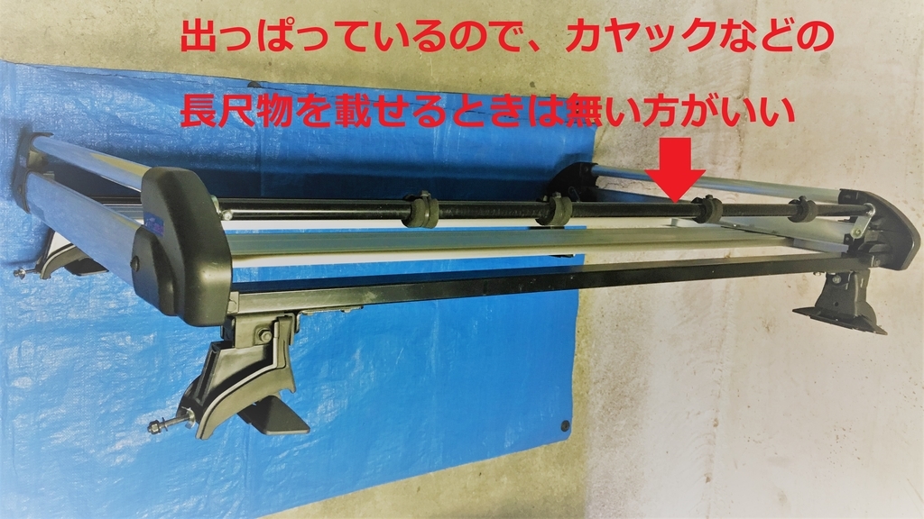 カヤックを載せやすいルーフキャリア タフレックのアルミキャリアをカスタマイズ ソロでたのしむ