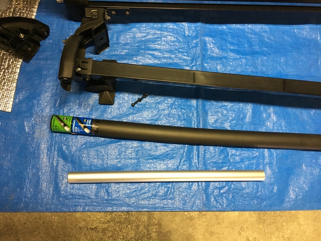 カーゴ ルーフ Bars Boat CRV Carrier Cross Fit For Honda Kayak Rack Roof Set