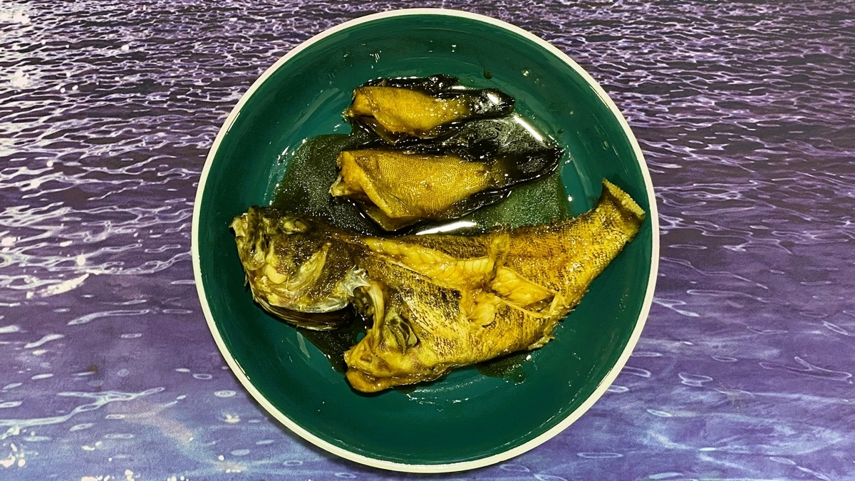 オオモンハタの煮付け