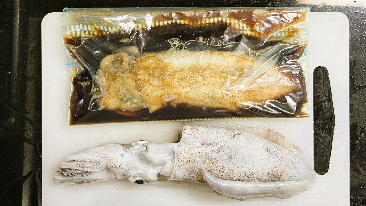 タイでも沖付けアオリイカ