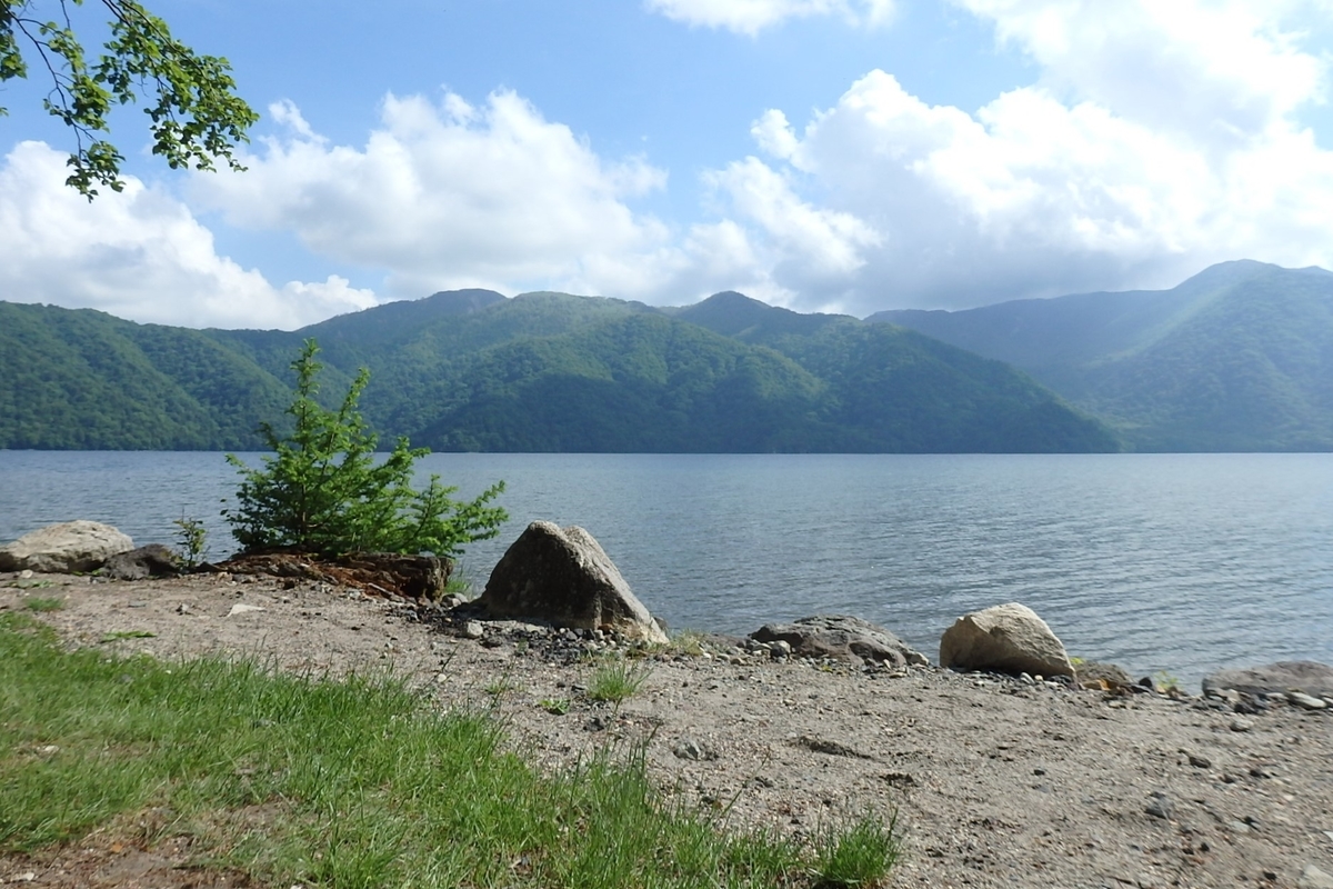 中禅寺湖菖蒲ケ浜キャンプ