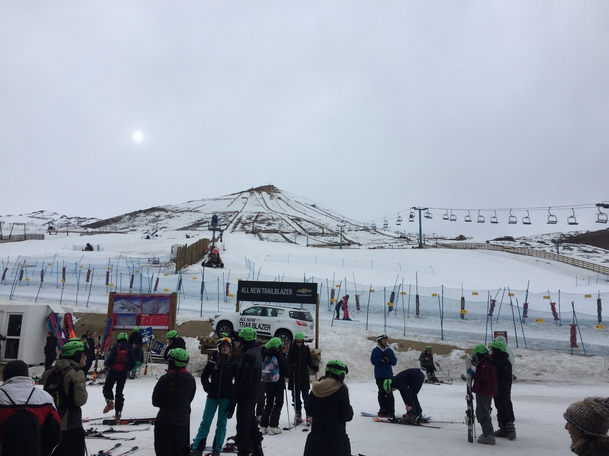 雪山の写真