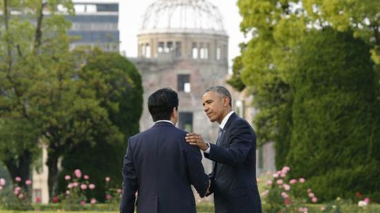 日媒称，安倍与奥巴马在广岛就访问珍珠港达成共识