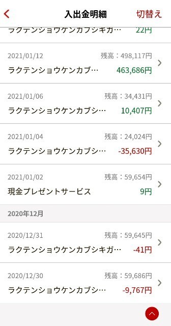 楽天銀行の明細閲覧期間でデメリットを体験中 嫁を迎えるまで淡々と