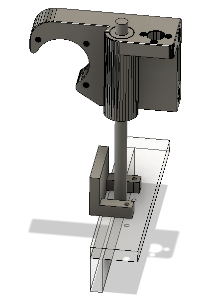 3Dプリンタ ALUNAR M508の改良 Z軸エンドストップ改造(3) 設計編2