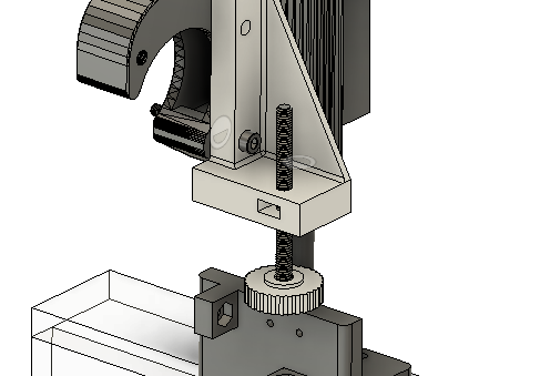 3Dプリンタ ALUNAR M508の改良 Z軸エンドストップ改造(4) 設計編3