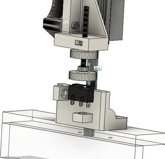 3Dプリンタ ALUNAR M508の改良 Z軸エンドストップ改造(4) 設計編3
