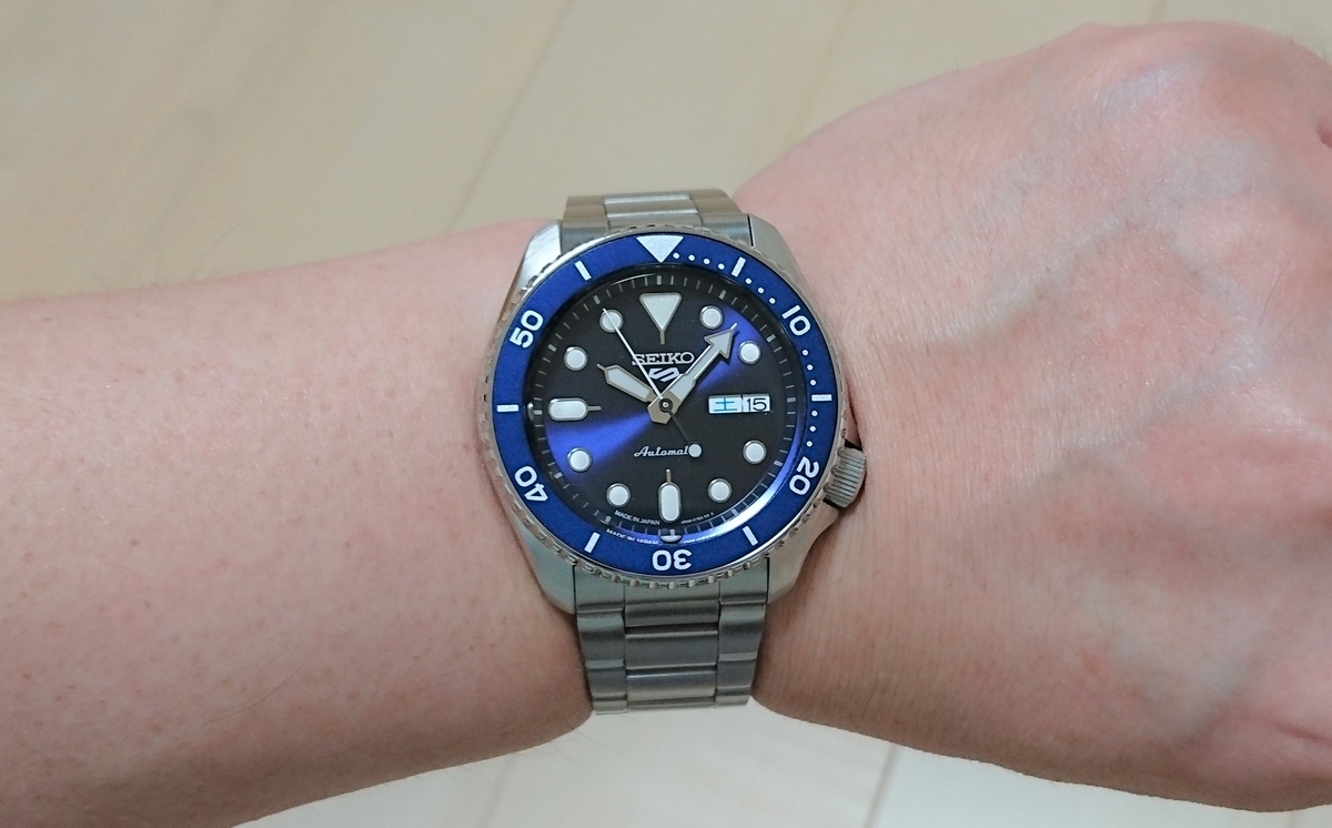 SEIKO セイコー 迷い込ん 5スポーツ SBSA013 自動巻 【未使用】