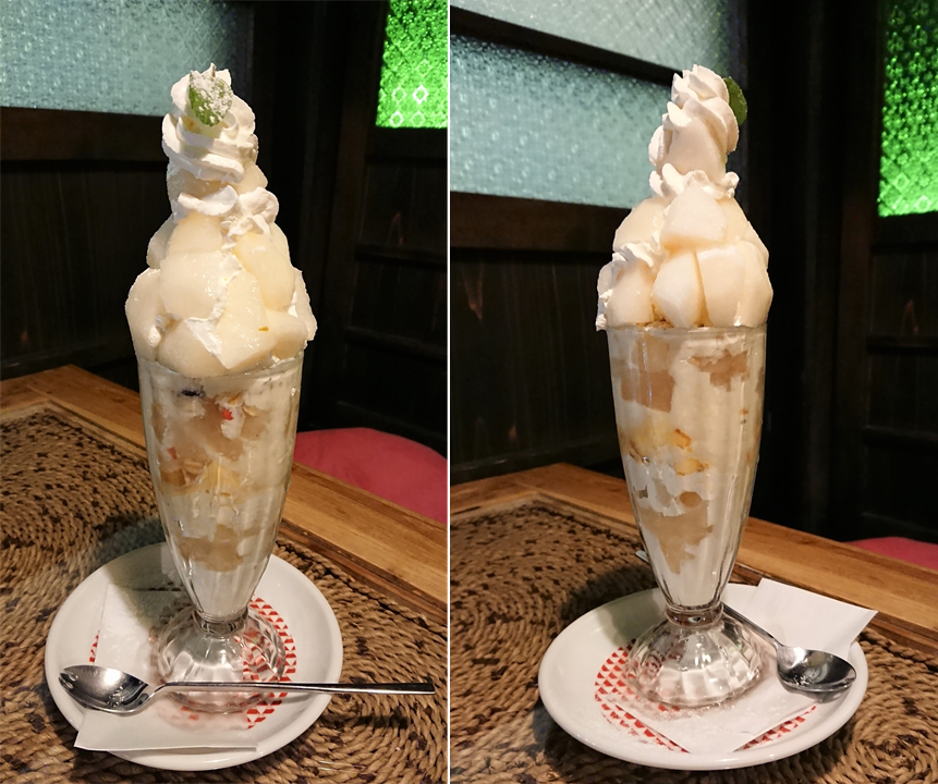 カフェ 山cafe ランチ 梨パフェ 豊田市 そこにある何か