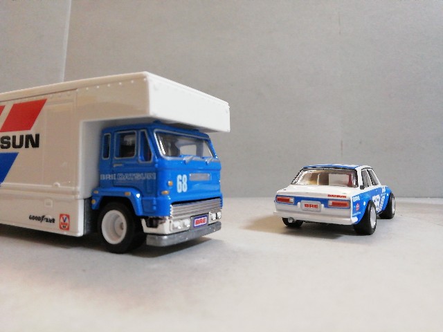 ホットウィール】カーカルチャー TEAM TRANSPORT '71 DATSUN 510