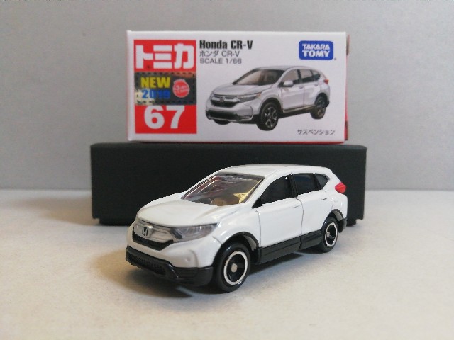 絶版　タカラトミー トミカ No．67 ホンダ CR－V トミカ 67 ホンダ CR-V（新車シール付）