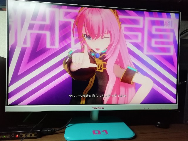 ツクモ限定】ViewSonic × HATSUNE MIKUディスプレイ VA2456-MIKU