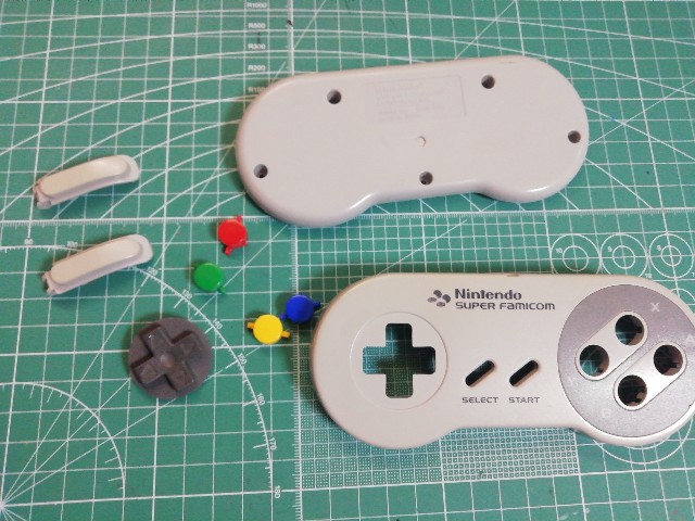 SHVC-005】スーパーファミコンのコントローラーが調子悪いからなおす
