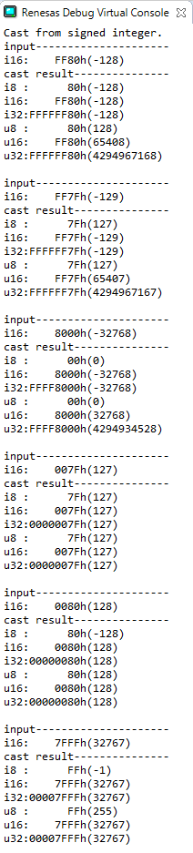 C言語で 符号やサイズが異なる場合のキャスト動作を確認してみた Test You