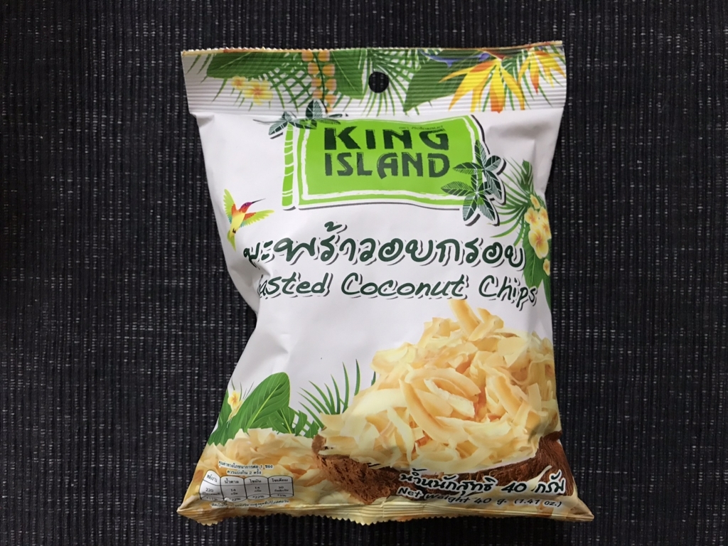 カルディ キングアイランド ココナッツチップス のご紹介 海外のお菓子 タイ クラタツ