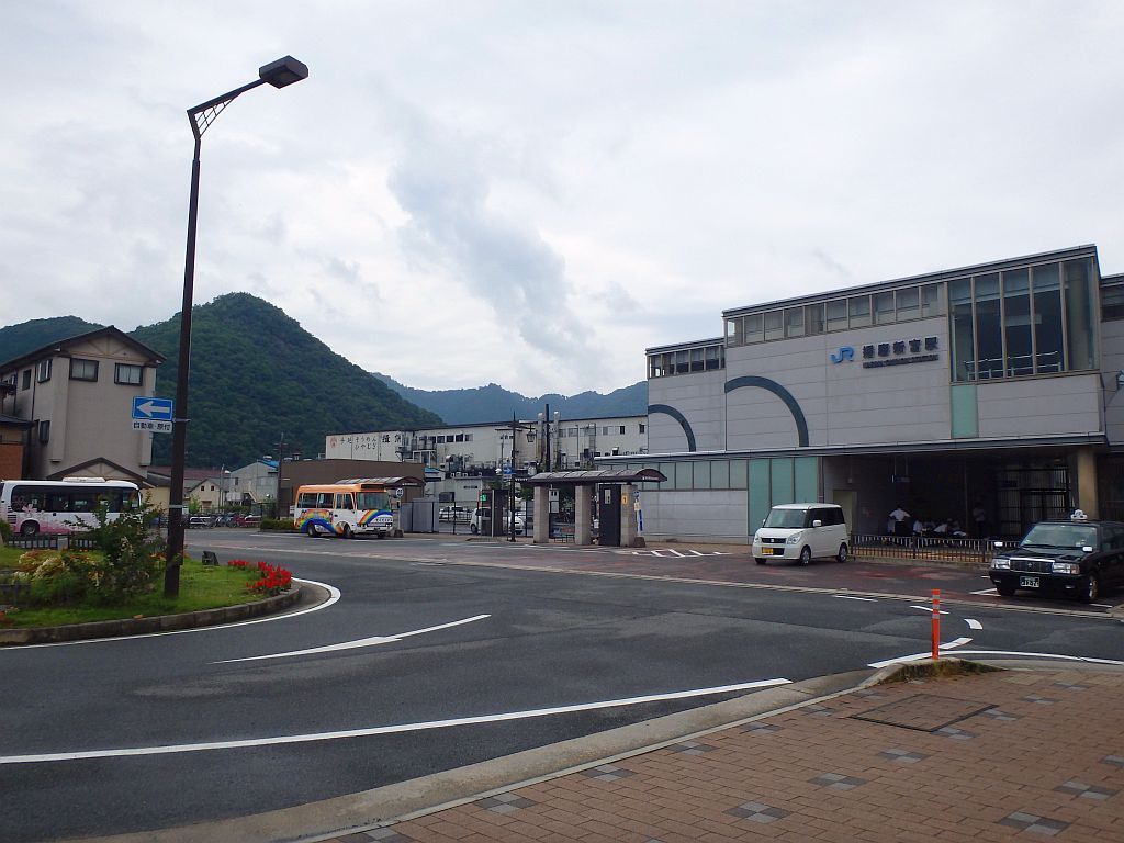 播磨新宮駅にて