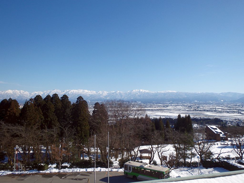 かんぽの宿富山から見た立山連峰