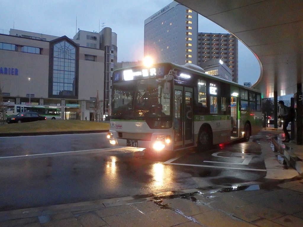 44系統福沢行 富山駅前にて