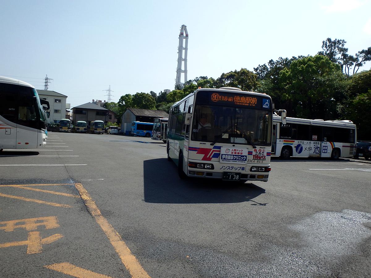 徳島バス 徳島駅前行