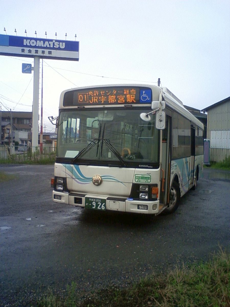 関東自動車 宇都宮駅西口行