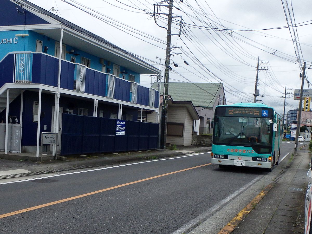 県北健康福祉センター前にて