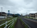 [道路]今にも雨の降りそうな国見の空模様