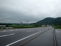 [景色][道路]福島市方向を振り返って
