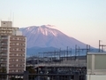 [景色]盛岡駅西口から見た岩手山