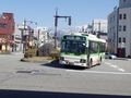 [路線バス]魚津駅前ロータリーと地鉄バス東蔵行