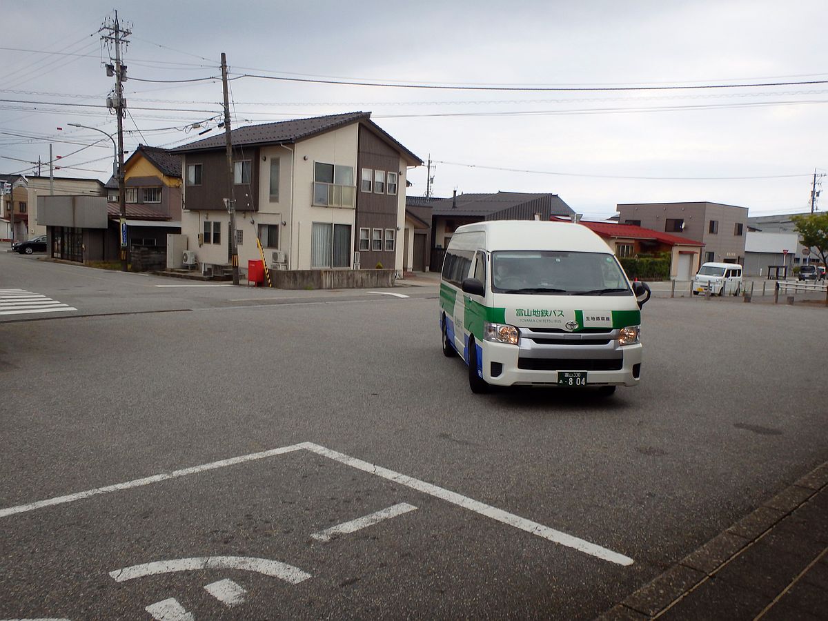 生地駅にて